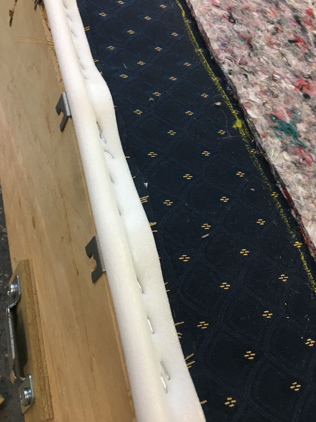 Galaxy Supply Inc Upholstery Frame Edge Roll. Poly P Shape. 1" x 50 FT.