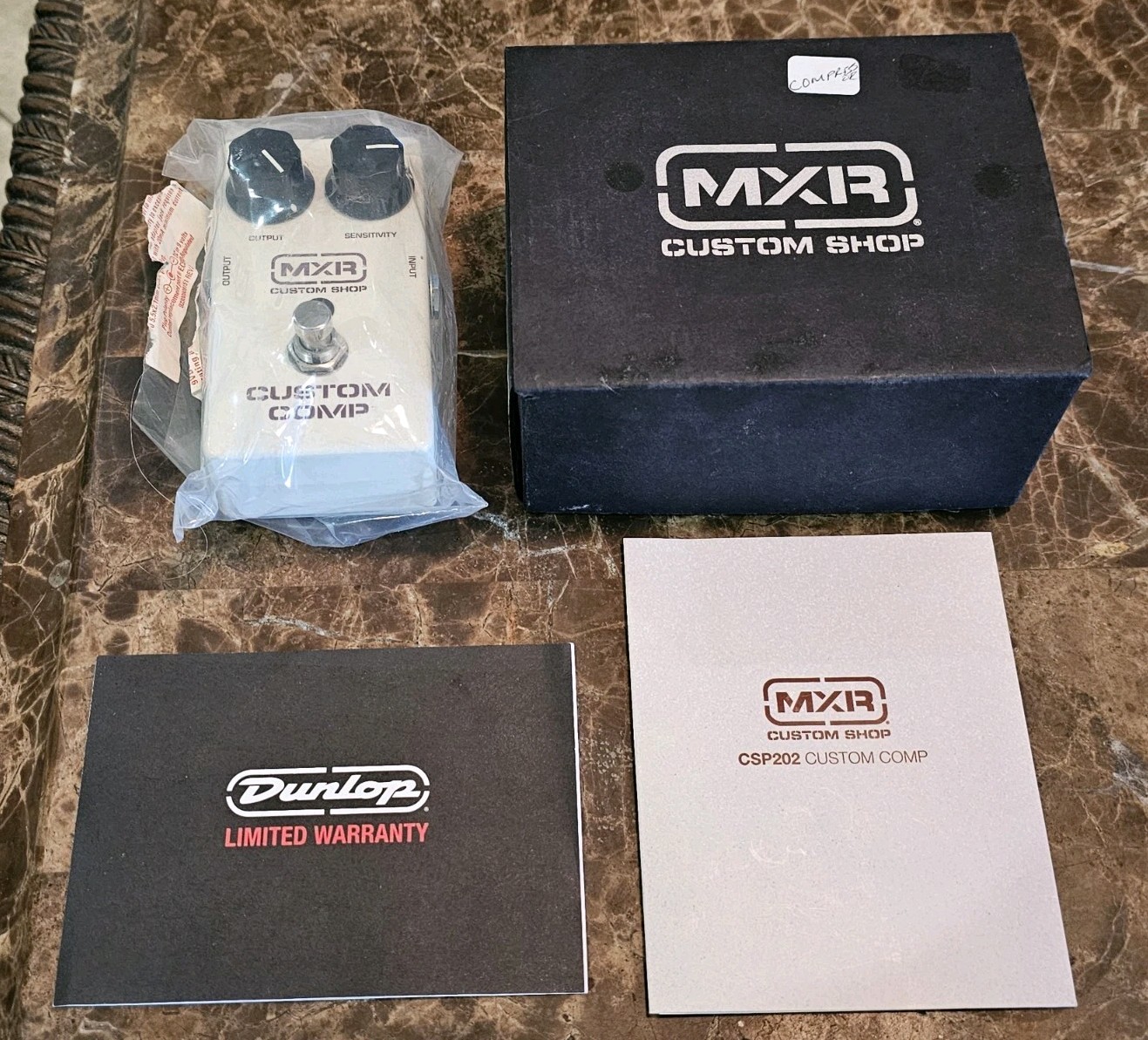 MXR Elite CUSTOM SHOP COMP SERIES CSP2002 Compression Pedal CONTROL *Mint In Box