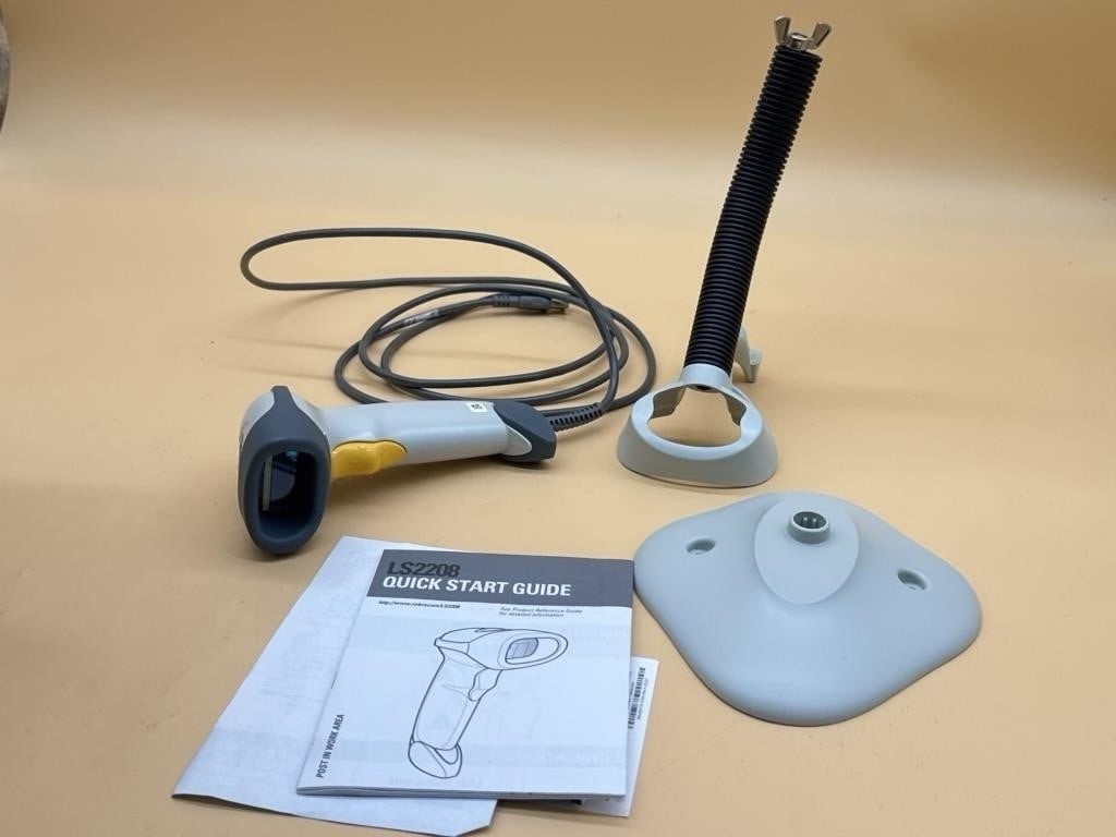 Symbol LS2208 General Handheld Laser Barcode Scanner With Cable