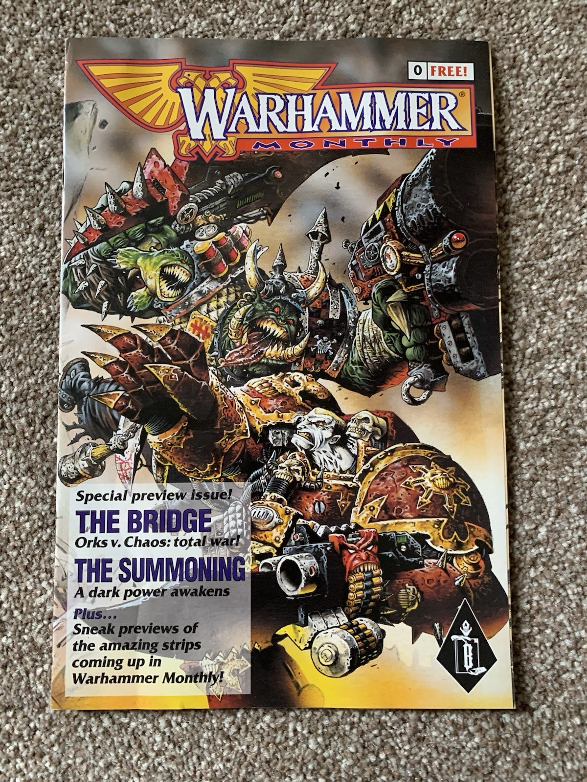 Warhammer Monthly Special Preview Issue #0 February 1998 Games Workshop