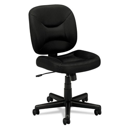 Basyx VL210MM10_40 Task Chair Black Mesh Padded Seat 250 lbs