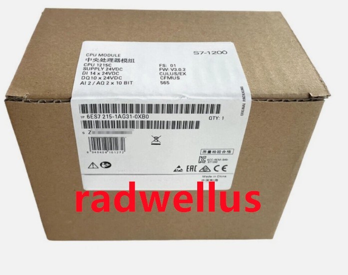 NEW IN BOX SIEMENS 6ES7 215-1AG31-0XB0 6ES7215-1AG31-0XB0