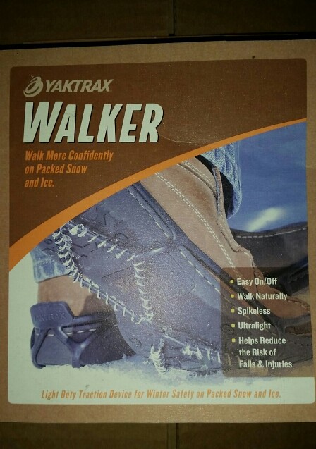 NEW In Box YAKTRAX Walker Size X Small - XS Black Unisex