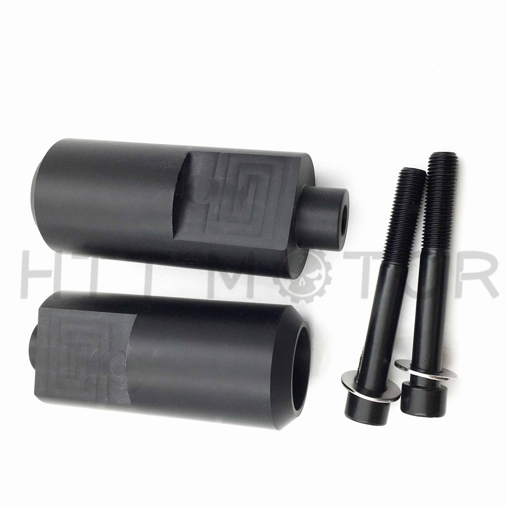 HTTMT Frame Sliders Crash Protector For Yamaha YZF R1 2004-2006 No Cut Black