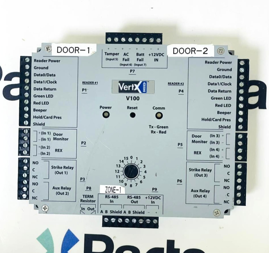 HID VERTX V100 Door Interface Access 6081-300-01 70100AEP0N