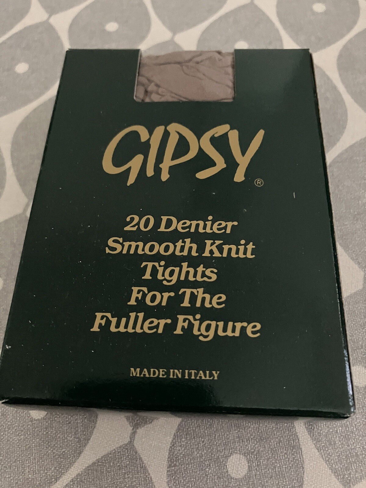 Gipsy 20 Denier Smooth Knit Tights For The Fuller Figure XL Seigle 54 Inch Hip