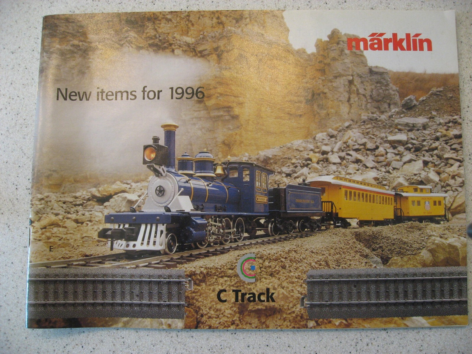 Vtg Marklin New Items for 1996 Train & Accessories Catalog - C Track