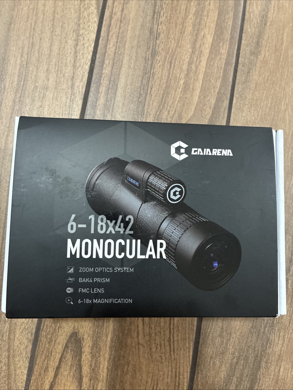 GAIARENA Zoom Monocular Telescope 6- 18x42 With Real Magnification BAK-4 Prism