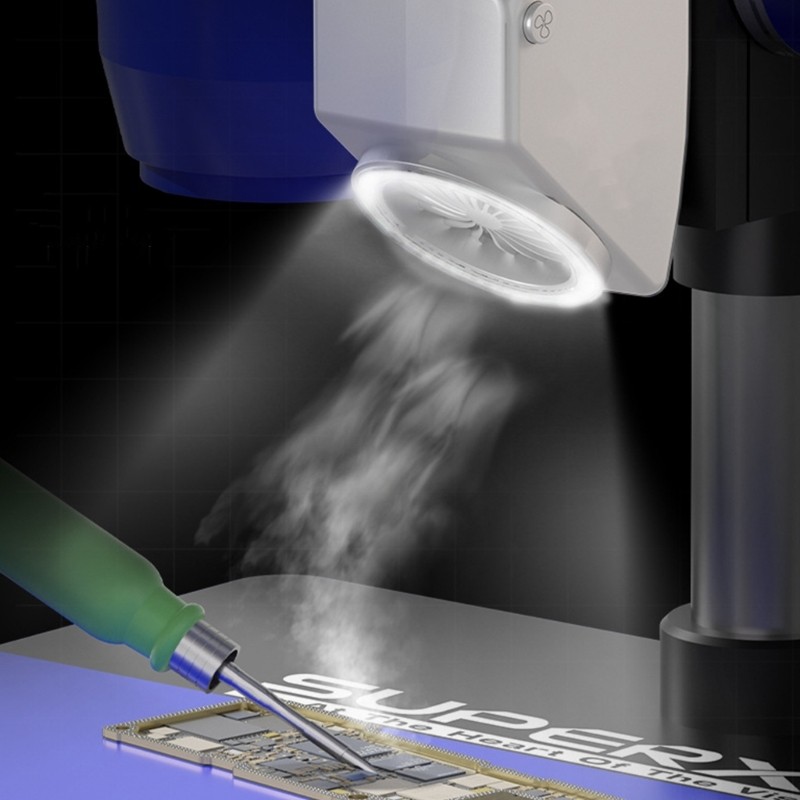 Powerful Smokes Removal Elimination Exhaust Fan With Light For Clear Observation