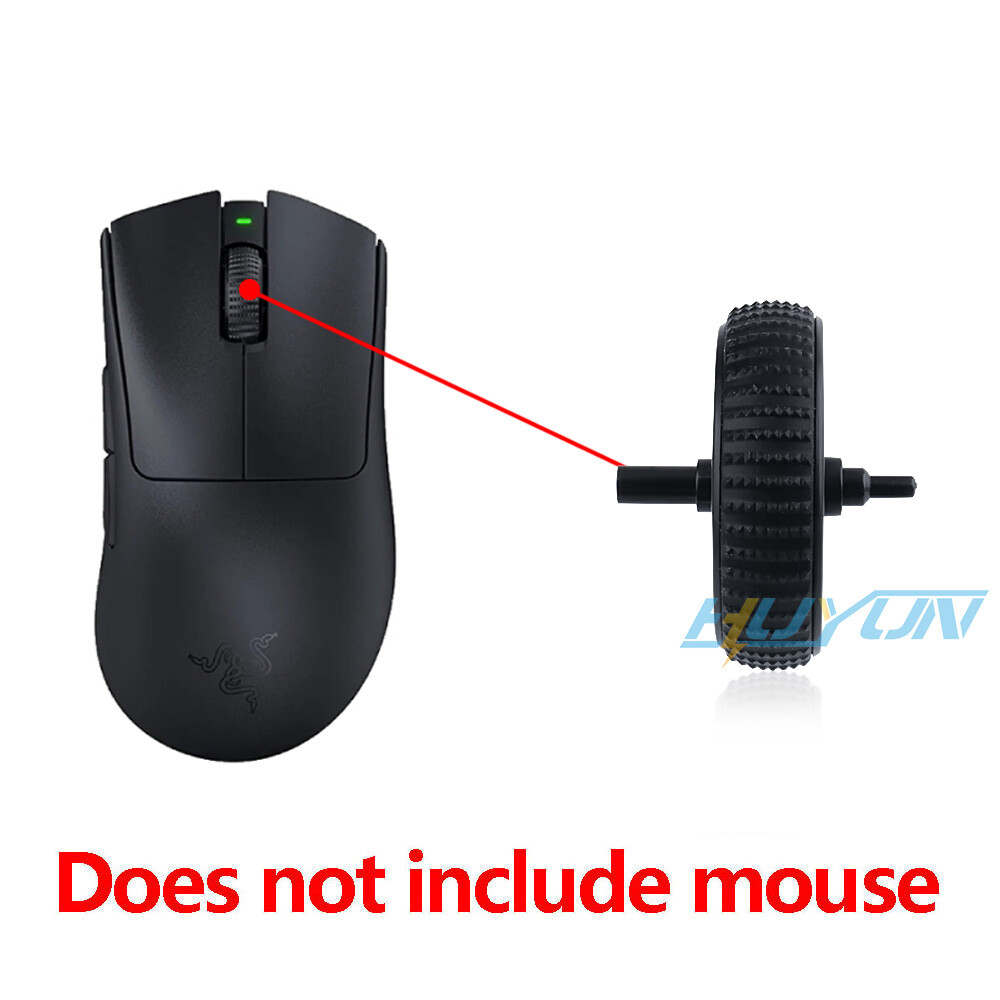 Mouse pulley /scroll Wheel/Roller/feet for Razer Deathadder V3 Pro Gaming mouse