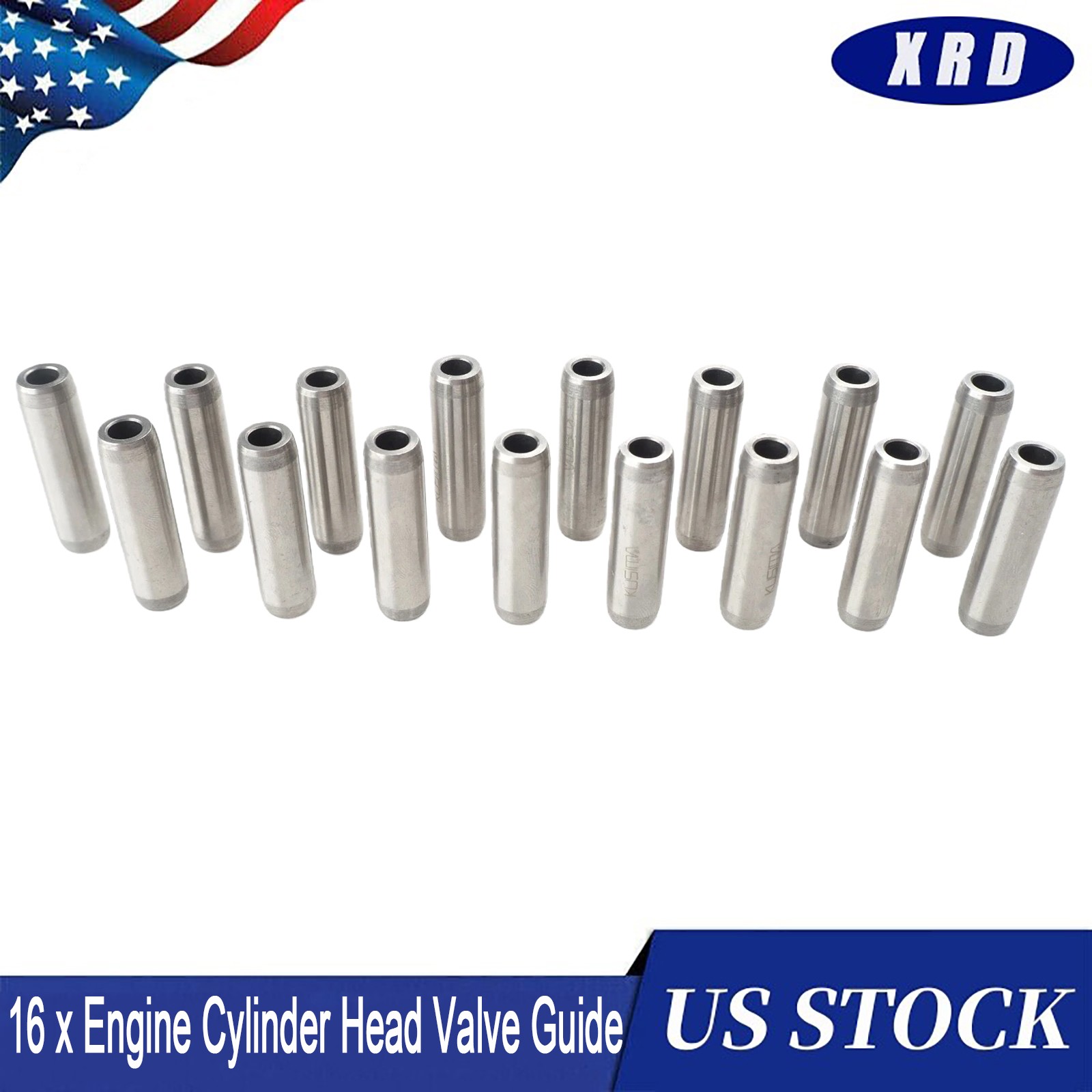 For Land Rover 10-23 LR010702 16x Engine Cylinder Head Valve Guide 3.0 V6 5.0 V8