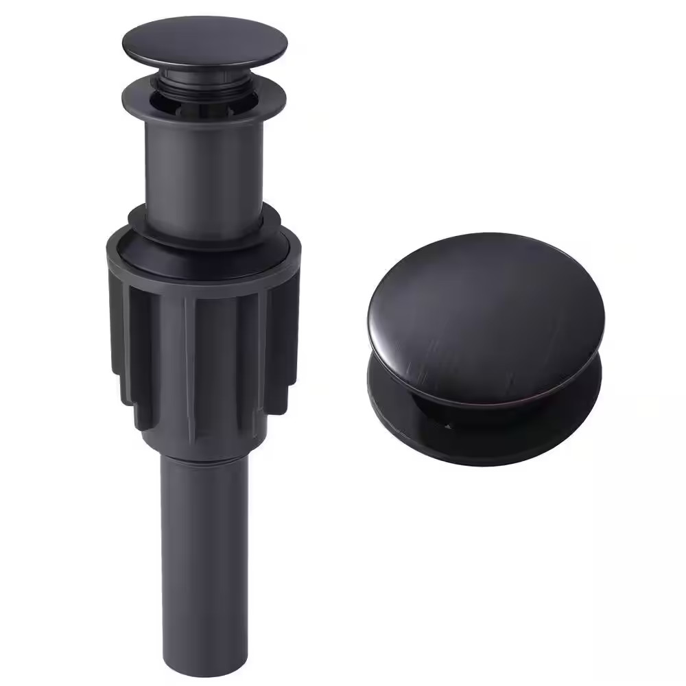 Drain Assembly Stopper without Overflow in Oil Rubbed Bronze