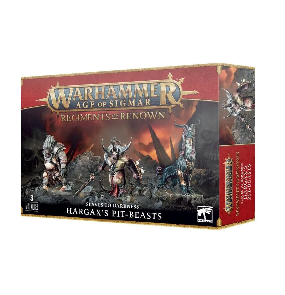 Warhammer Age of Sigmar: Regiments of Renown - Hargax's Pit-Beasts GW 71-81 NIB