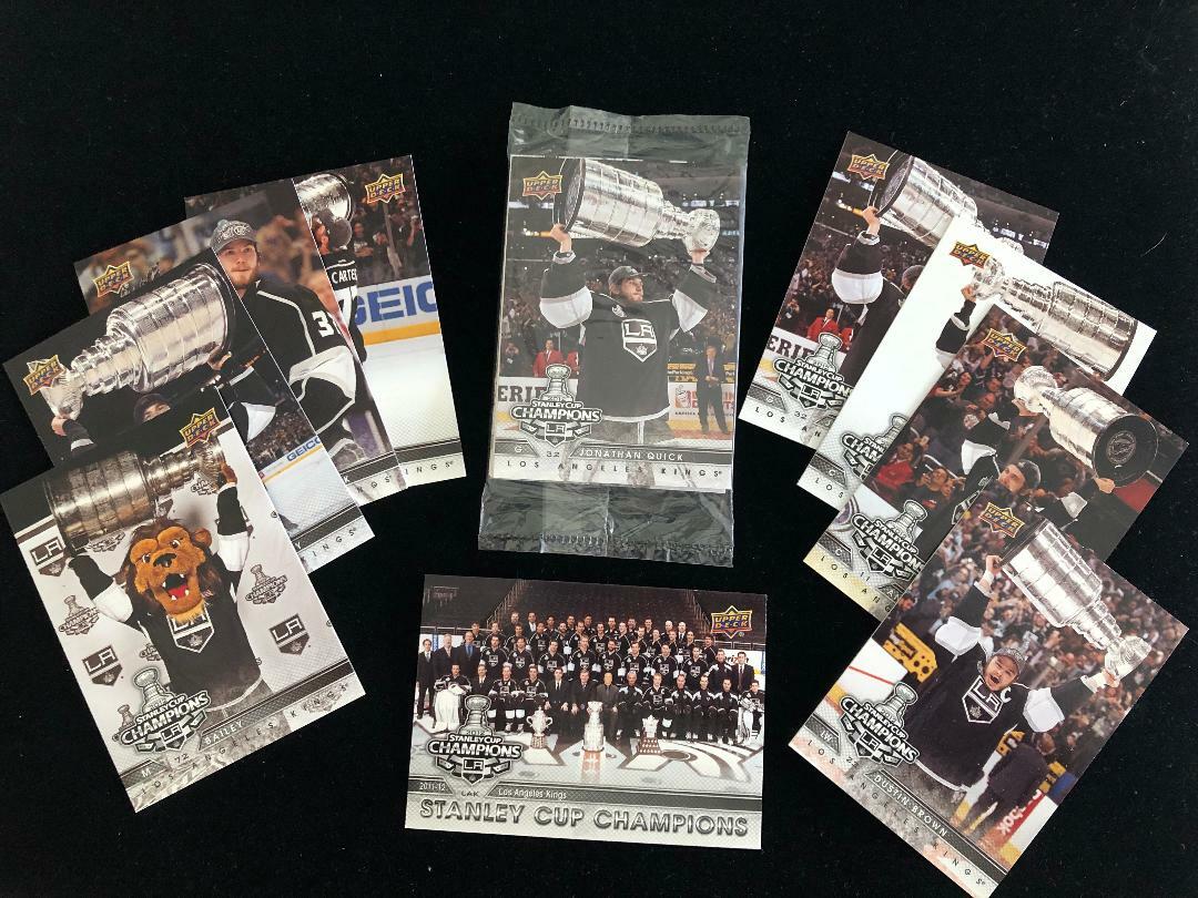 NEW Unopened Los Angeles Kings 2012 Stanley Cup Champions 9 Card Team Set - SGA