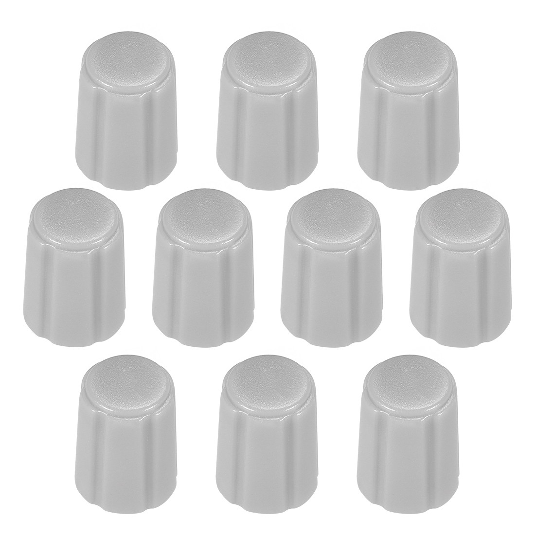 10pcs 4x6mm Potentiometer Control Knobs for Electric Guitar Grey