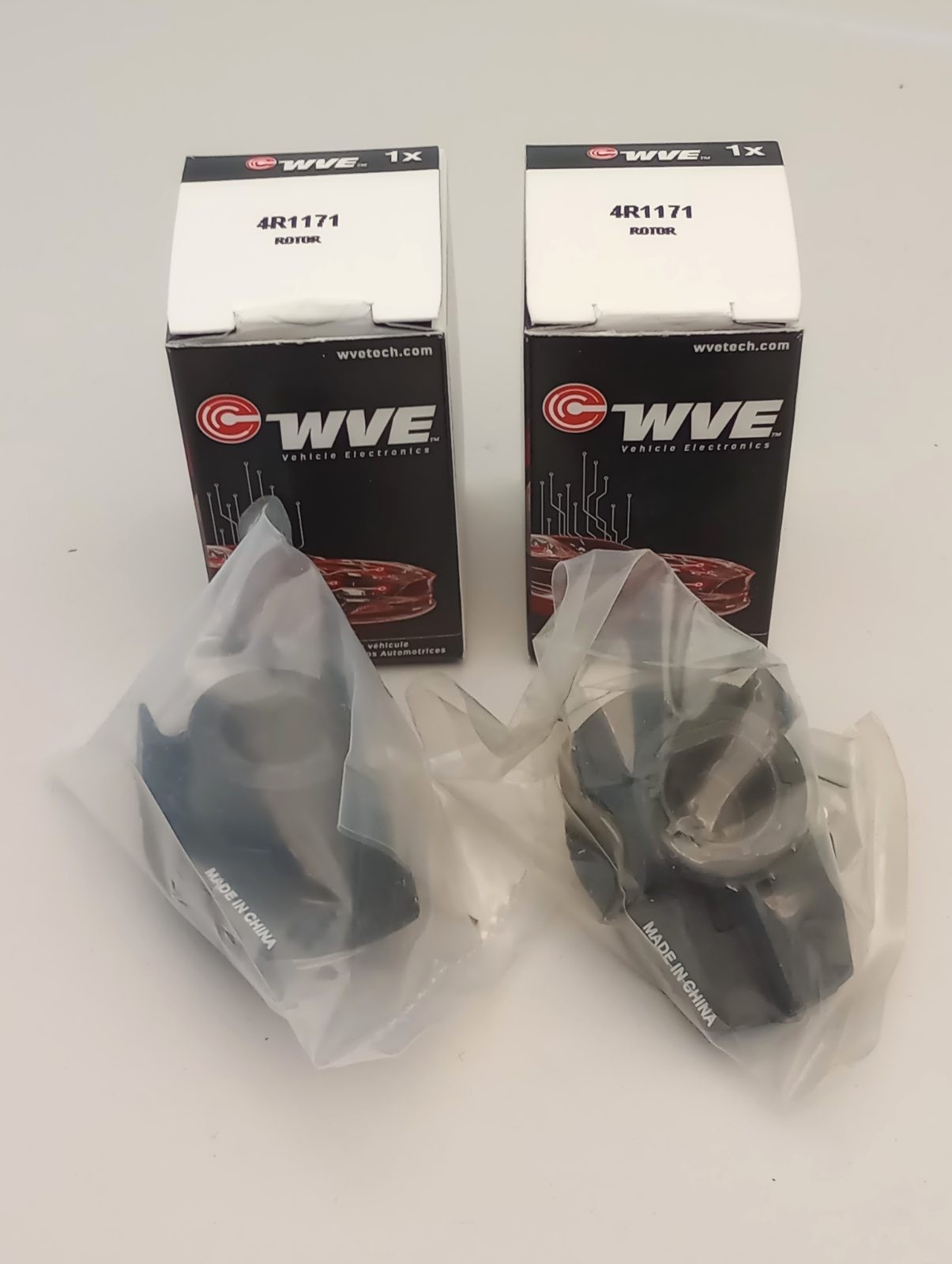 WVE 4R1171 Ignition Distributor Rotor JR155 (Pack of 2)