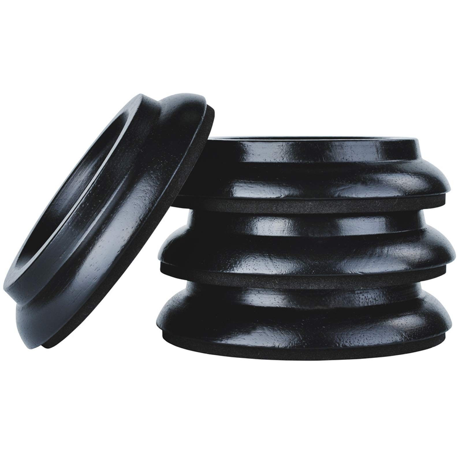 4Pcs Piano Caster Cups Grand Upright Piano Wheels Feet Floor Protectors, Soli...