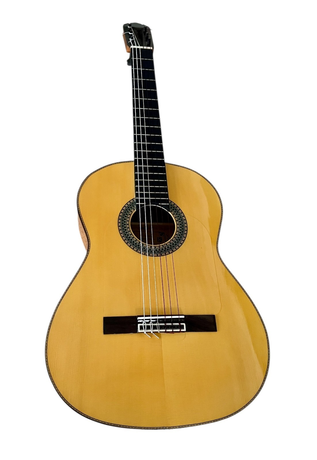 NEW Juan Montes Flamenco Guitar 132 w PEGS Cypress + Solid Spruce Top Made Spain