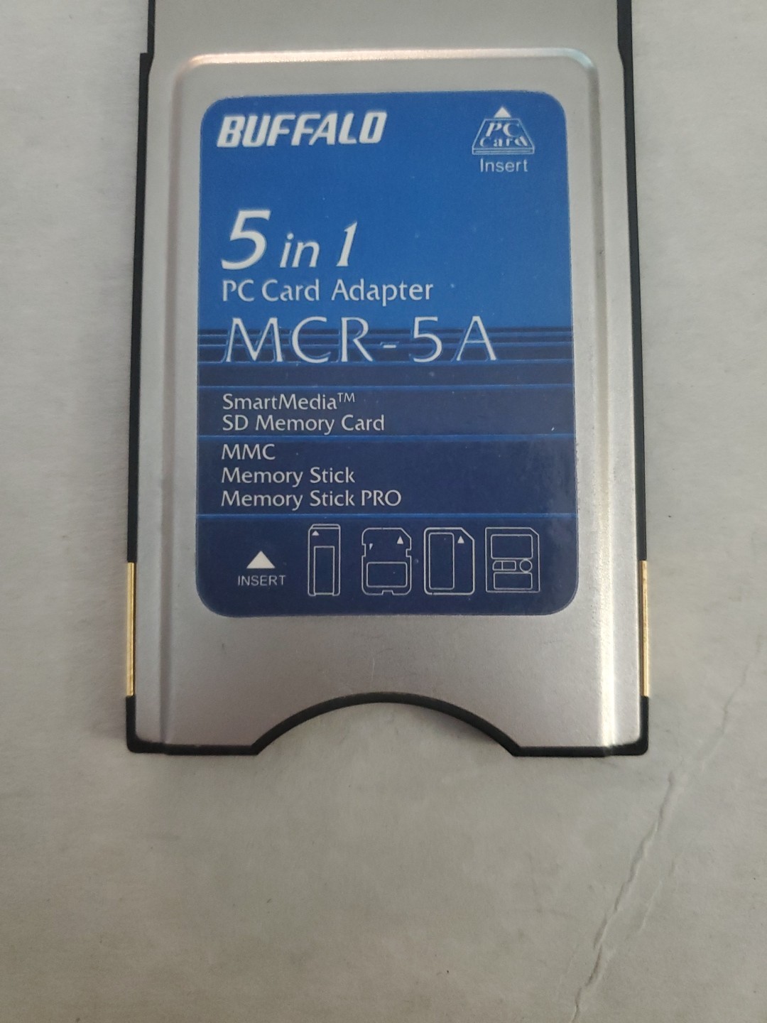 EDUP PCMCIAMCR-5A 5-in-1 Card Reader for Laptop/Notebook (SD/SM/MMC/MS/MS Pro)