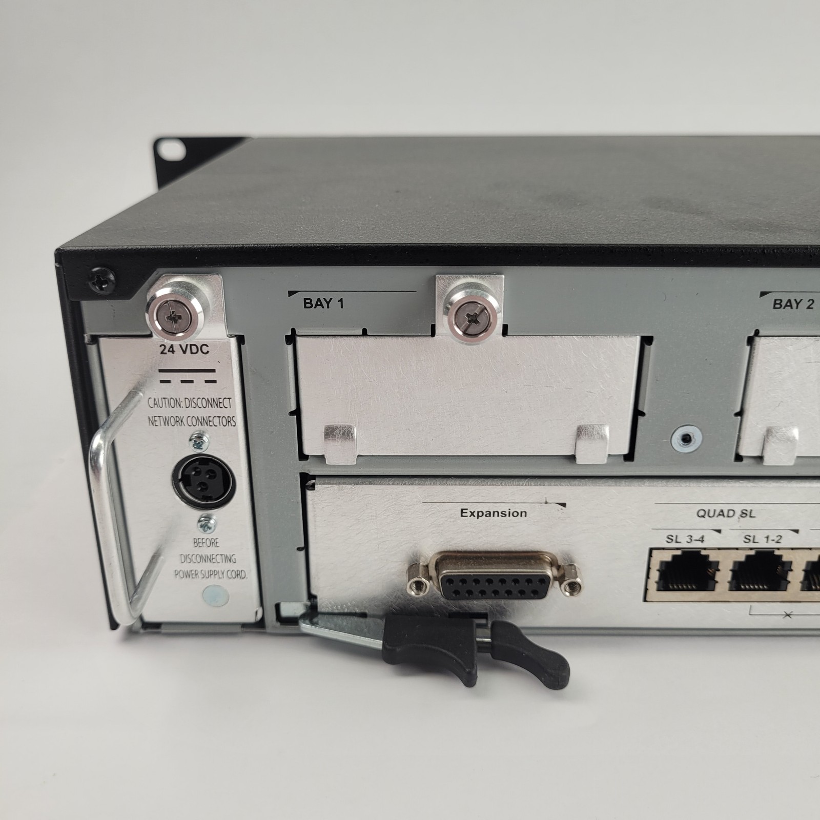 Mitel 50006791 5000 HX Processor Module Controller Base Rack, 24VDC, 6A. - USED