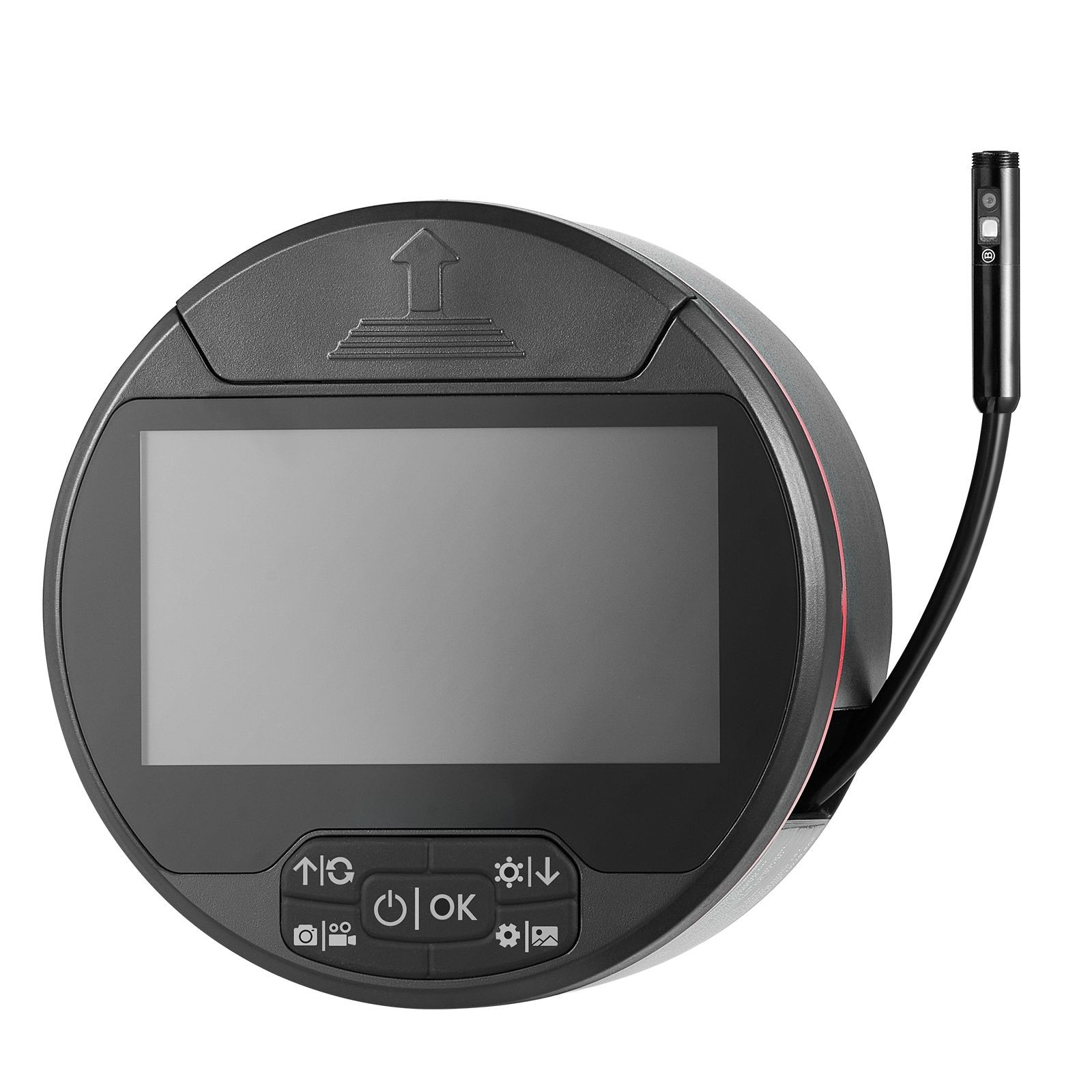 Triple Lens Borescope Camera 4.3in IPS Screen 16.4FT Cable
