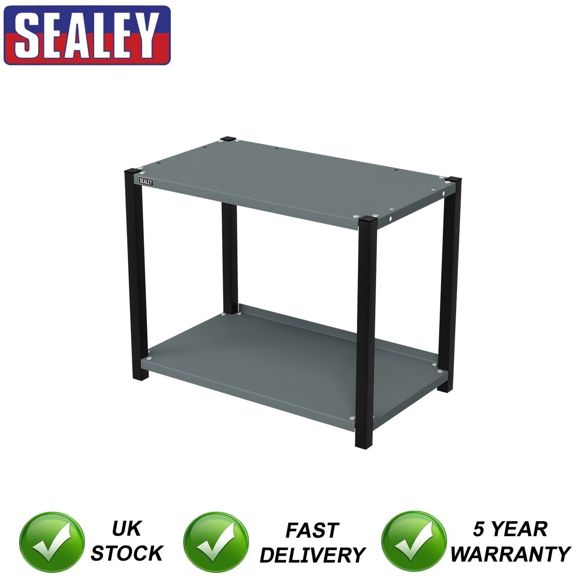 Sealey Modular Storage Top Unit 2 Shelves 580mm APMRT2