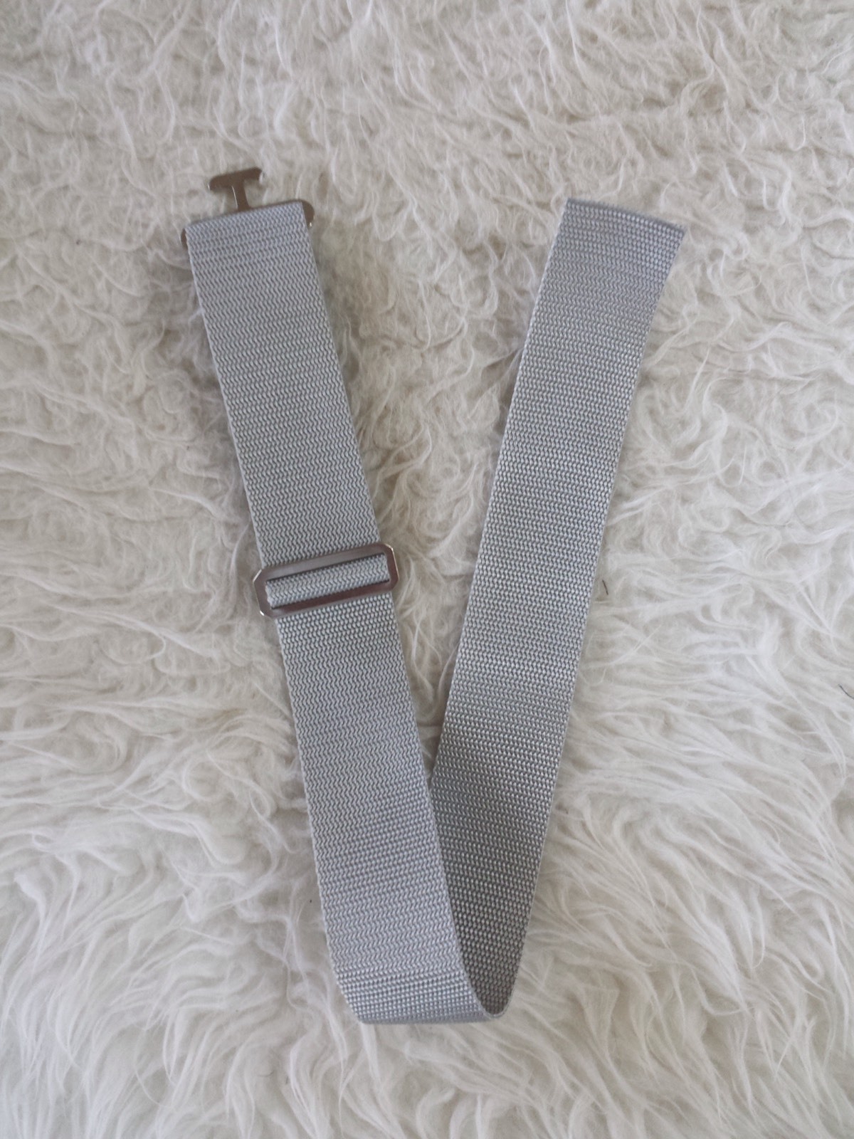 Horse Blanket Replacement 2" Strap - Silver