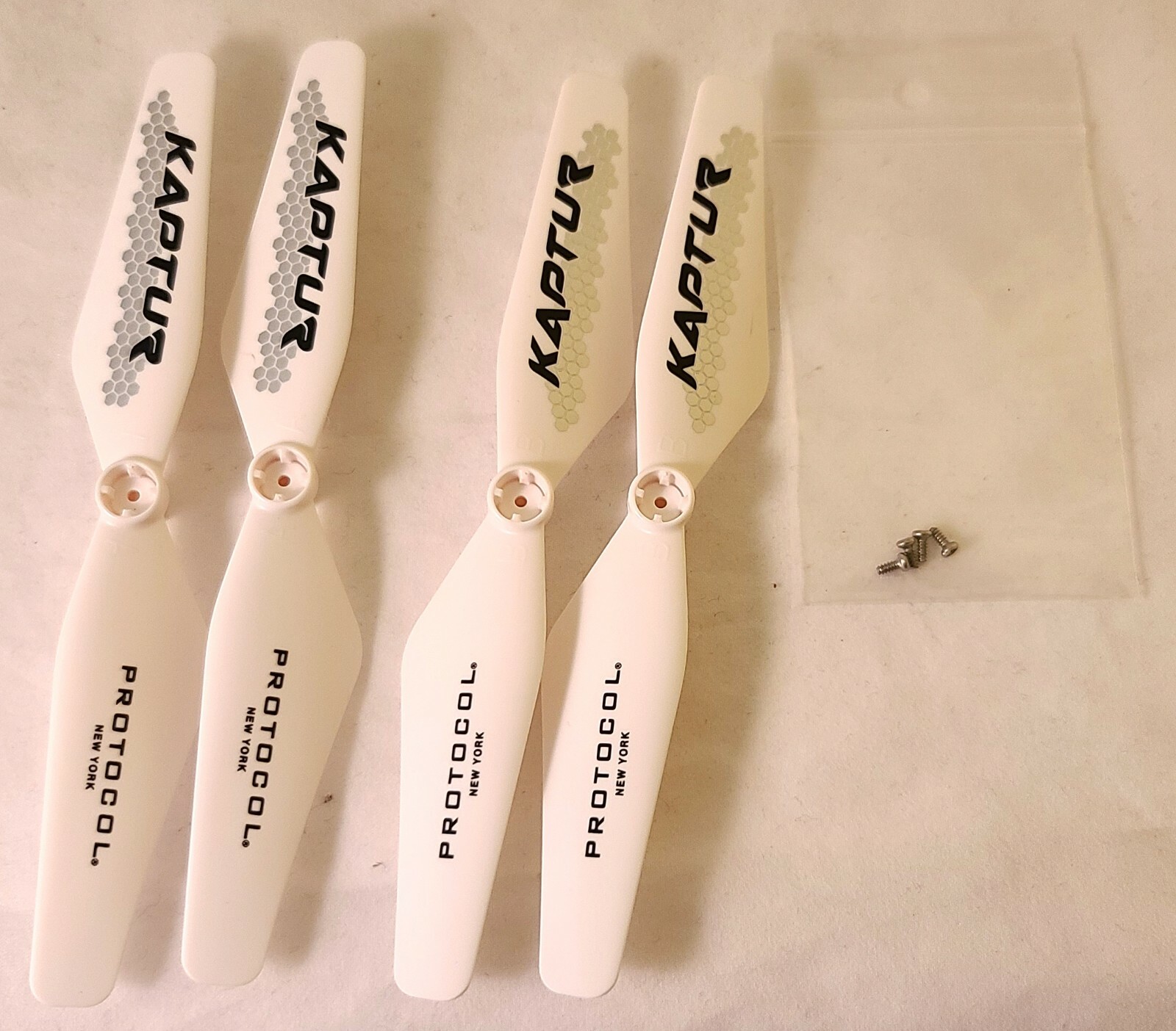 4x NEW PROTOCOL Kaptur GPS II Wi-Fi Drone Blades Propeller W/ 4xScrew 2xA 2xB