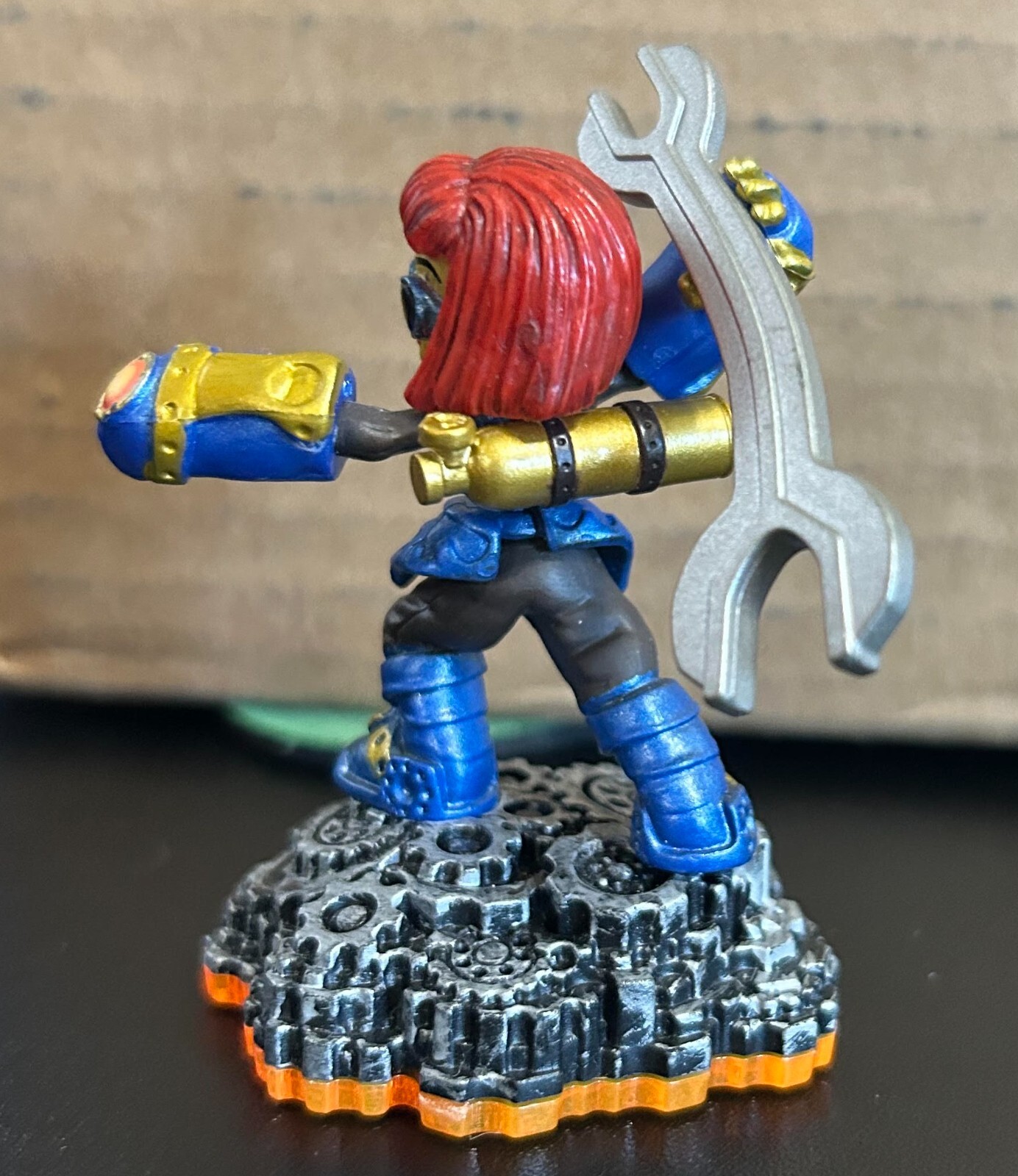 Loose Skylanders Orange base SPROCKET