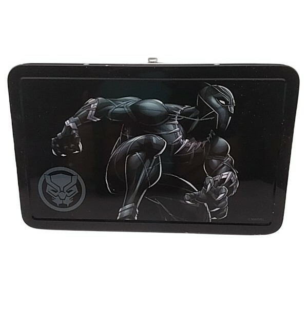 Marvel Avengers Black Panther Metal Supply Box CU 8-1/4" x 5-1/4"
