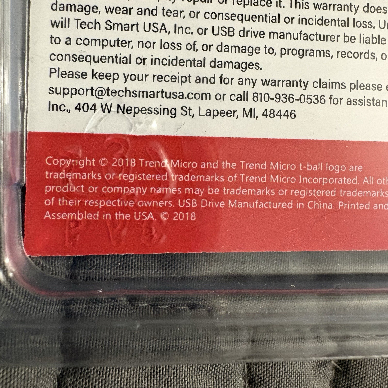 Tech Smart USA Trend Micro Antivirus+ Security software USB 7-PC