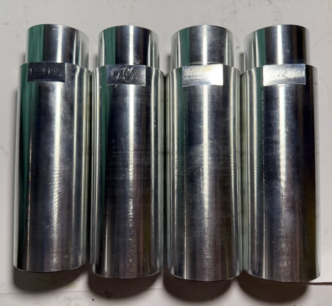 4PK 6" Lift Extension Adapters 50mm Pin For Rotary 2-Post Car Lift Heavy Duty
