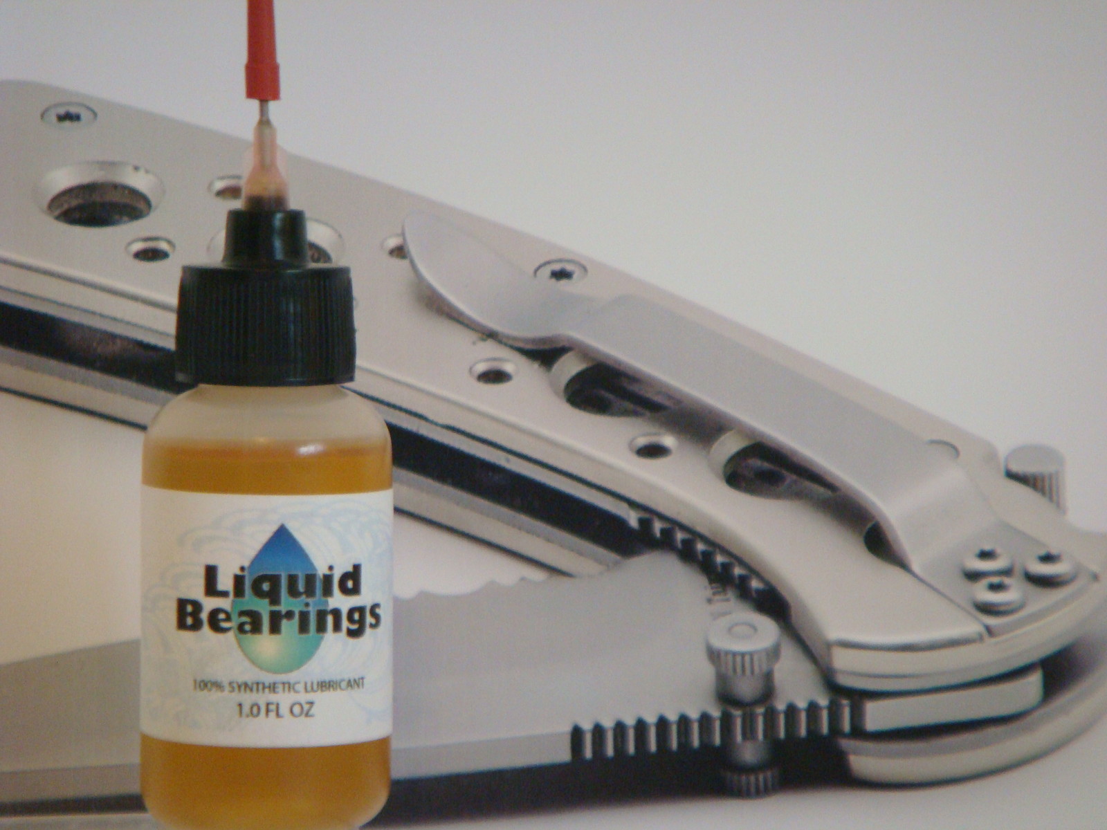 Liquid Bearings, THE BEST100%-synthetic oil for Swiss knives, PLEASE READ!!