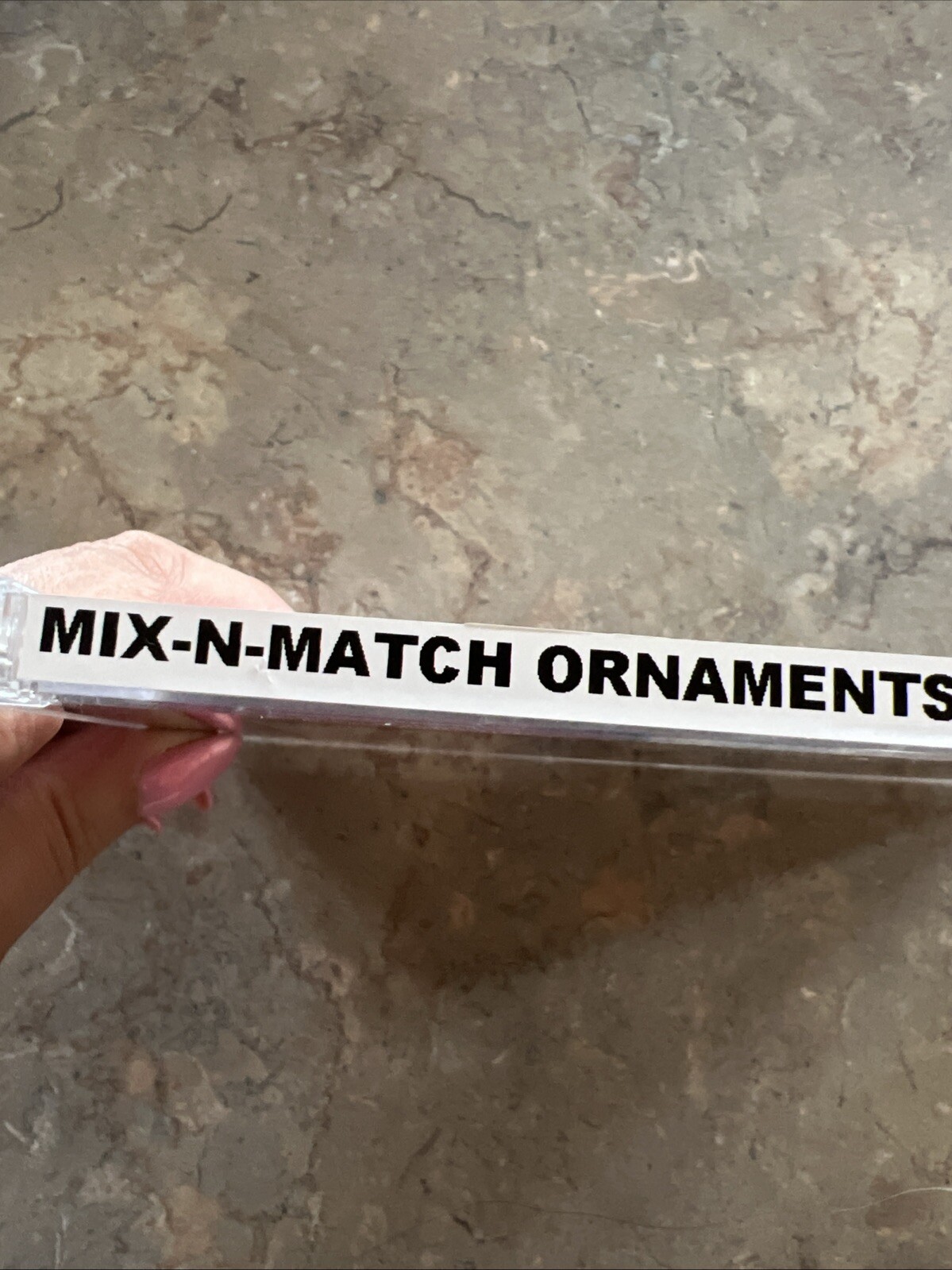 Spellbinders shapeabilities Die Cut Mix N Match Ornaments