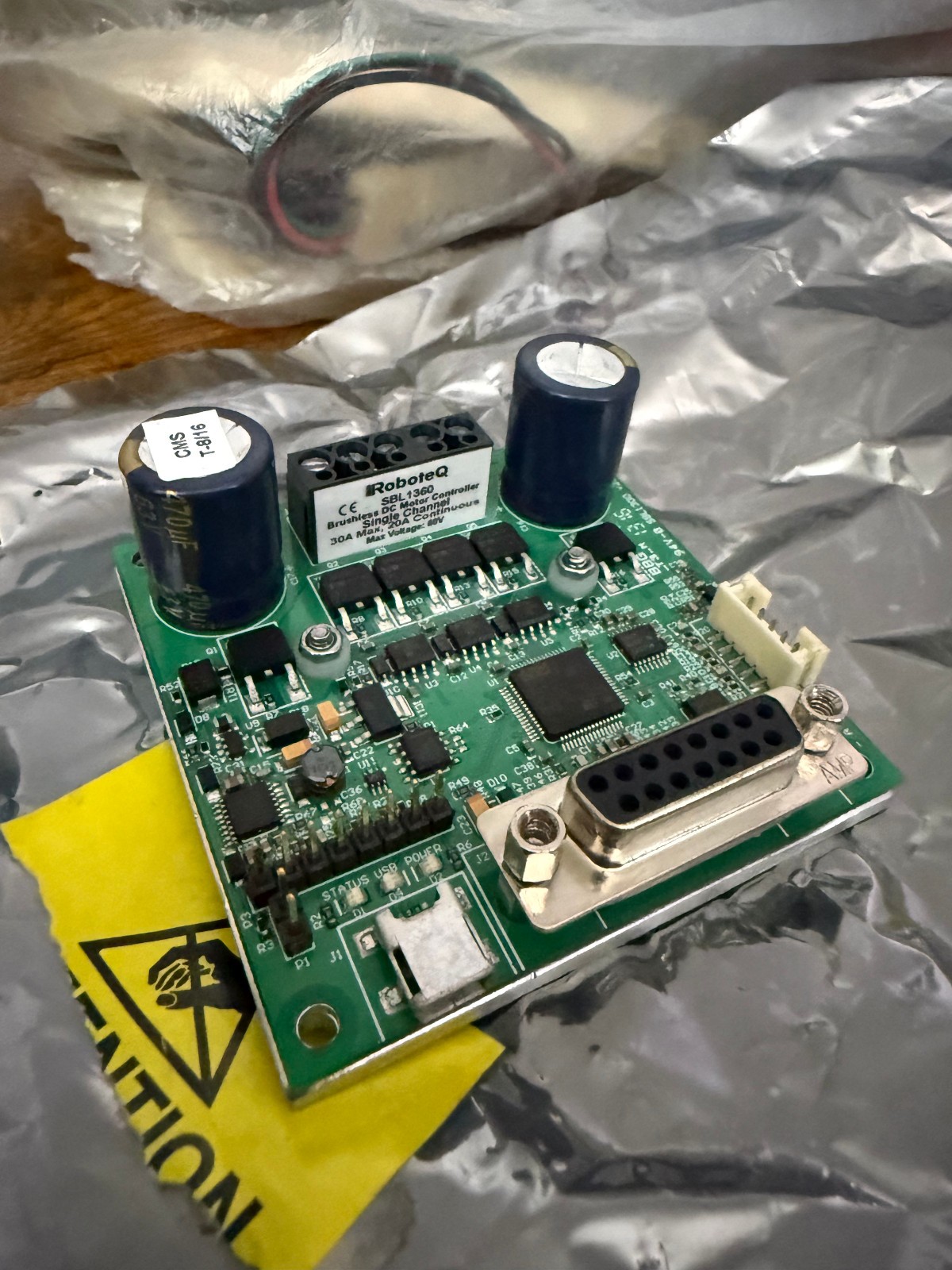 RoboteQ SBL1360A BLDC Motor Controller