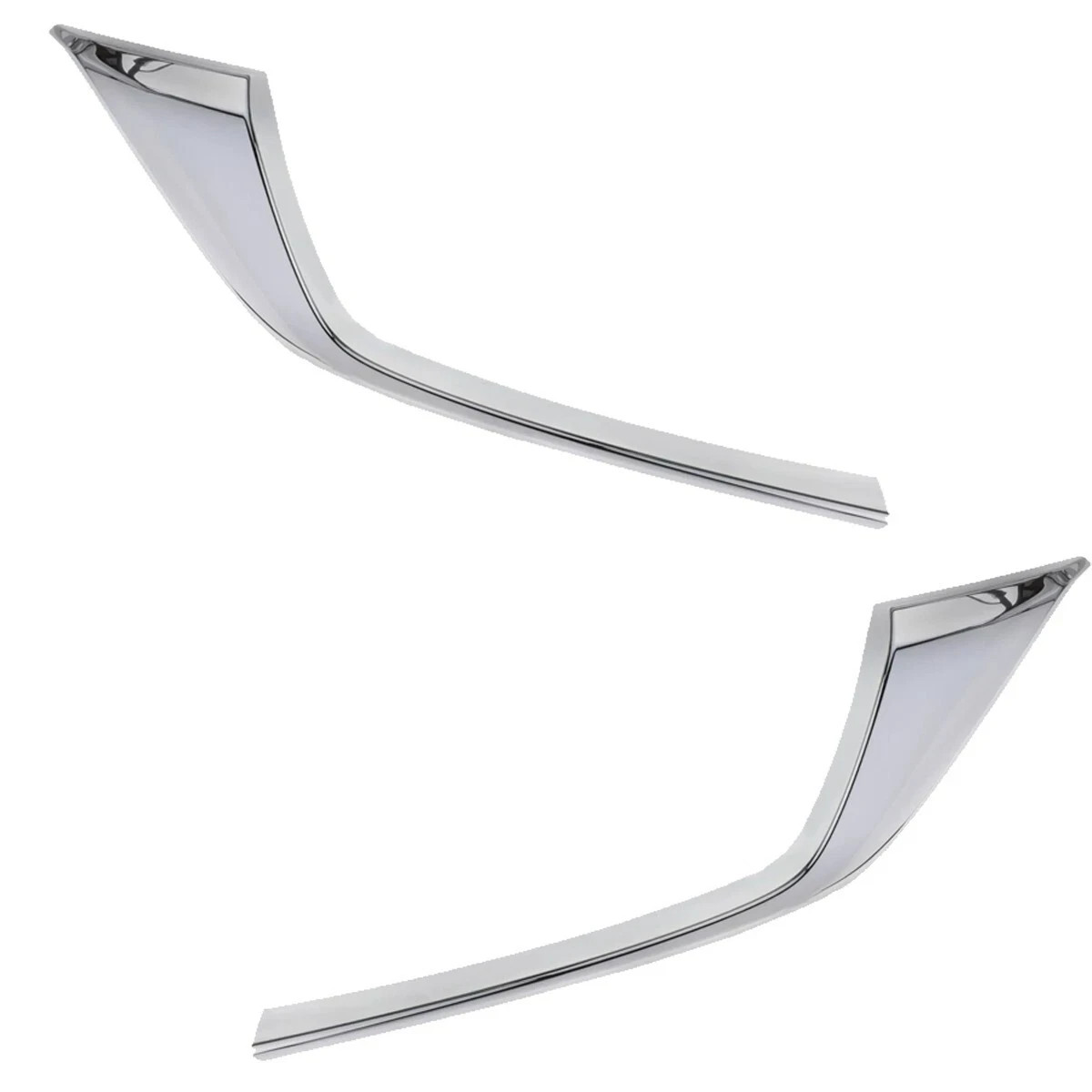 For 2022-2023 Mazda CX-5 Lower Driver & Passenger Side Grille Molding Set chr