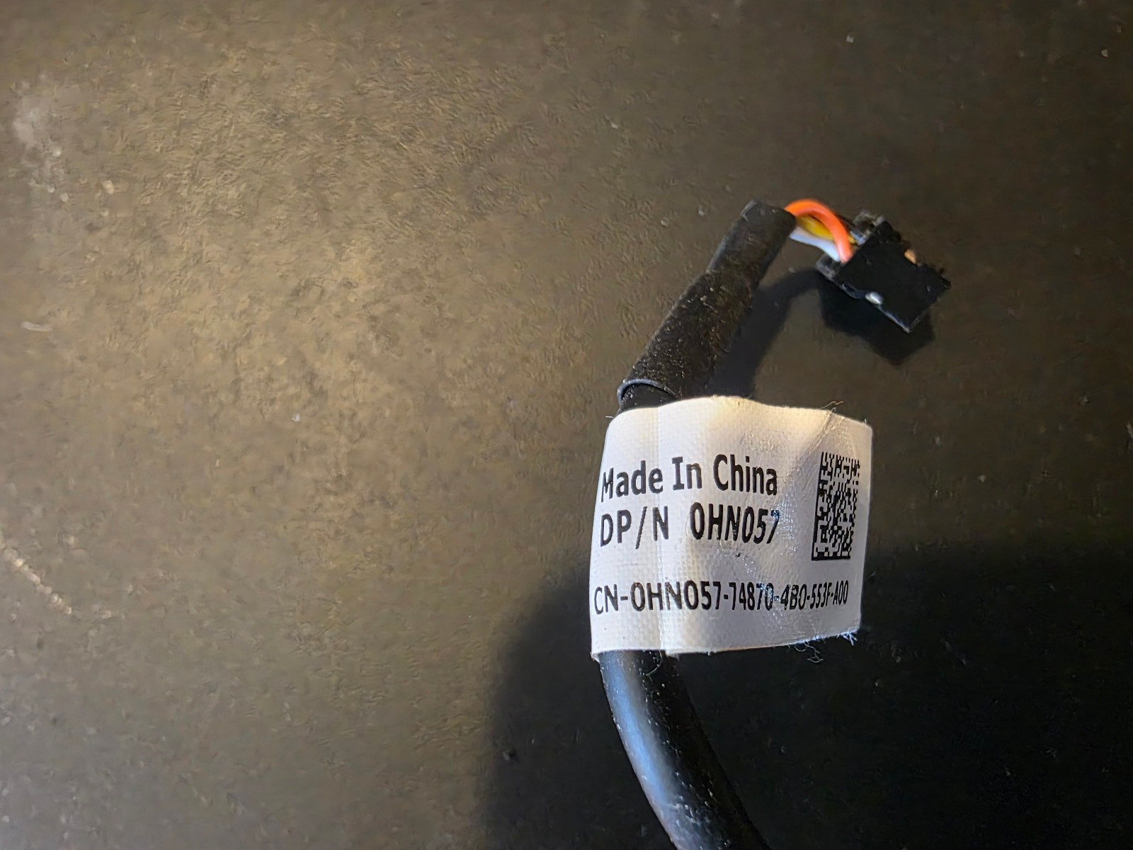 Power Switch Cable Boot Line Button Push Switch 0HN057 HN057 For Dell Precision