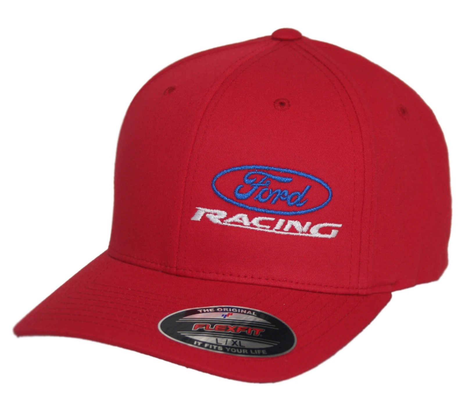Ford Racing hat cap fitted flexfit curved bill S/M L/XL XL/XXL 2