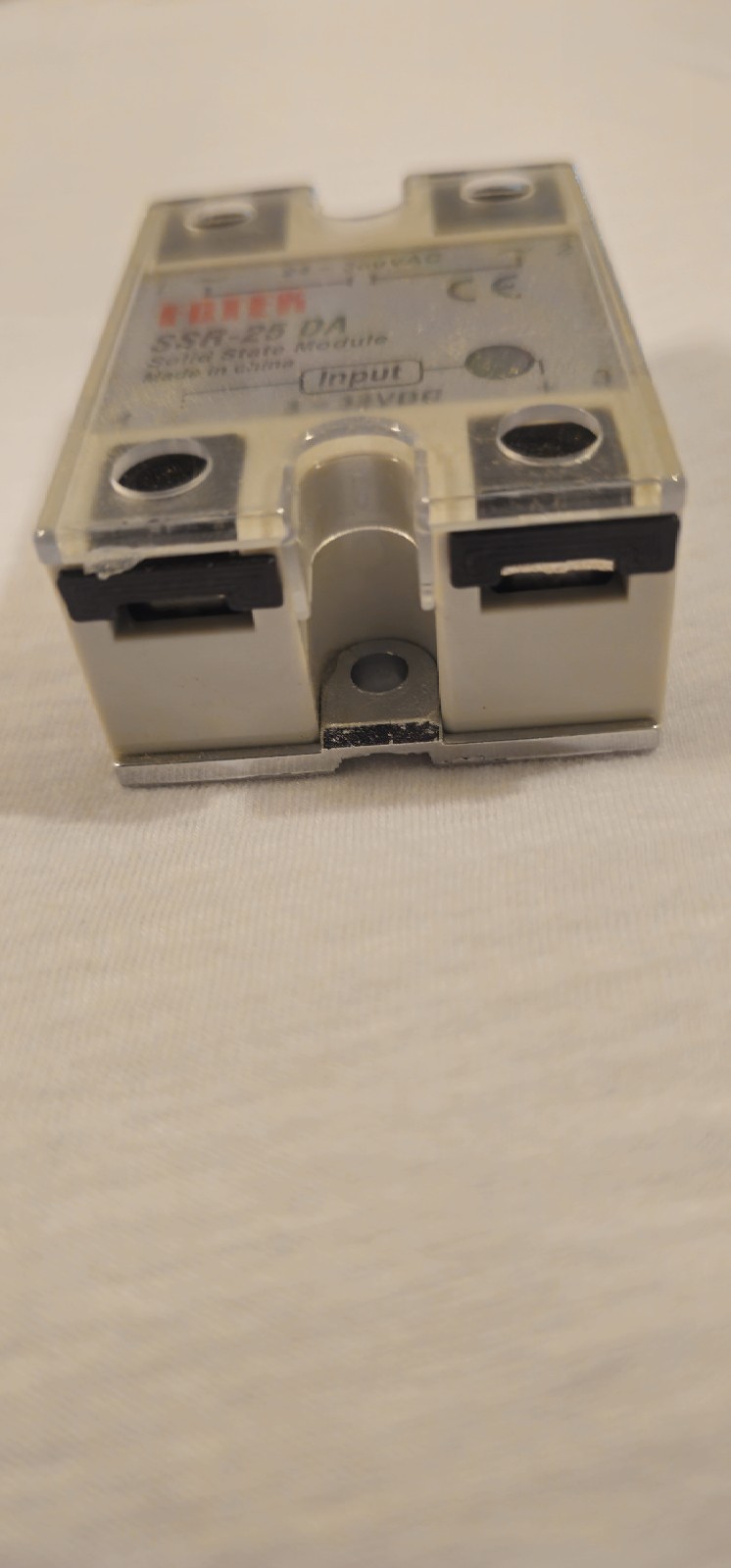 Solid State Relay Module SSR-25DA 3-32 VDC to 24-380 VAC 25A US