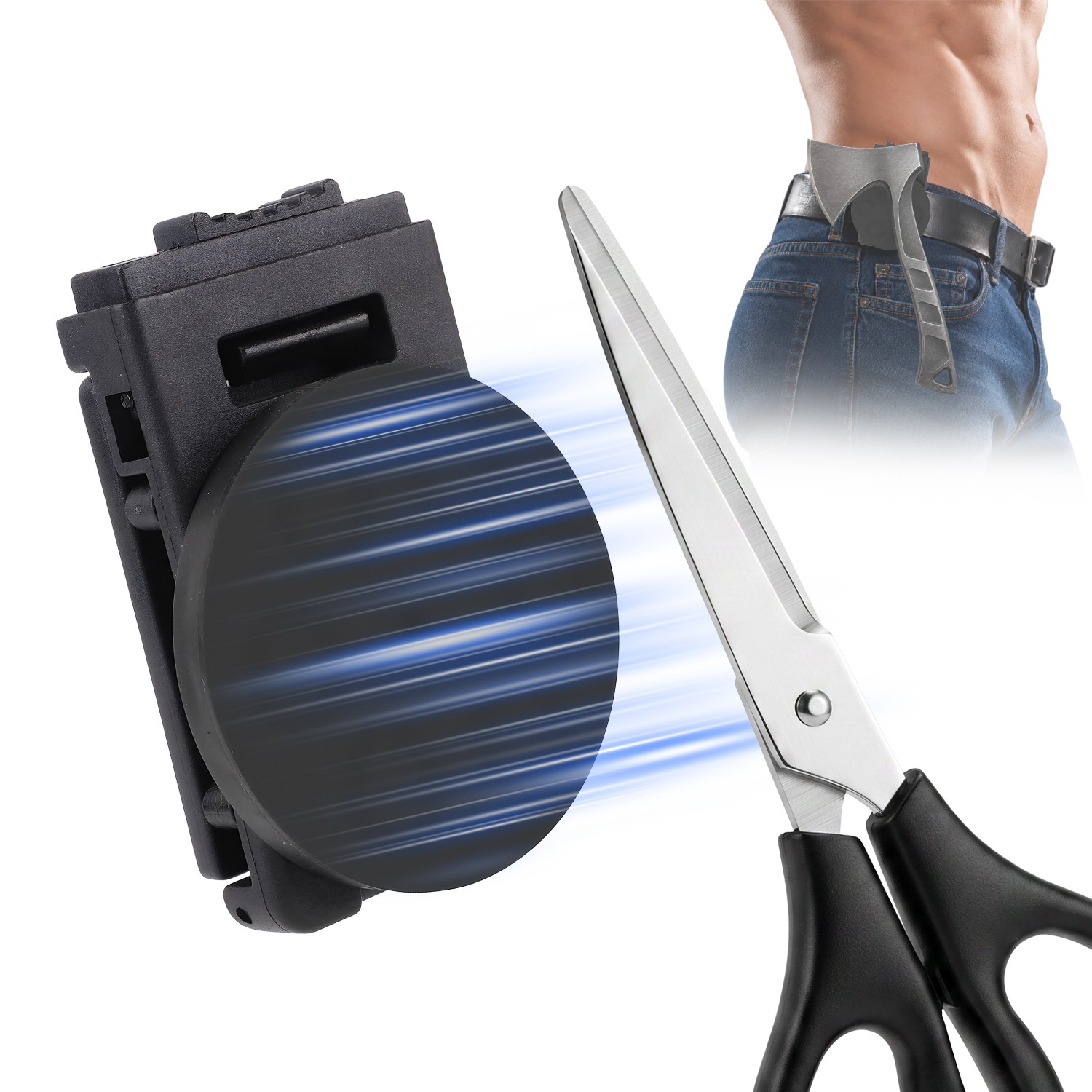 Magnetic Tool Belt Clip Heavy Duty Holster Strong Tool Holder for Tools- 2styles