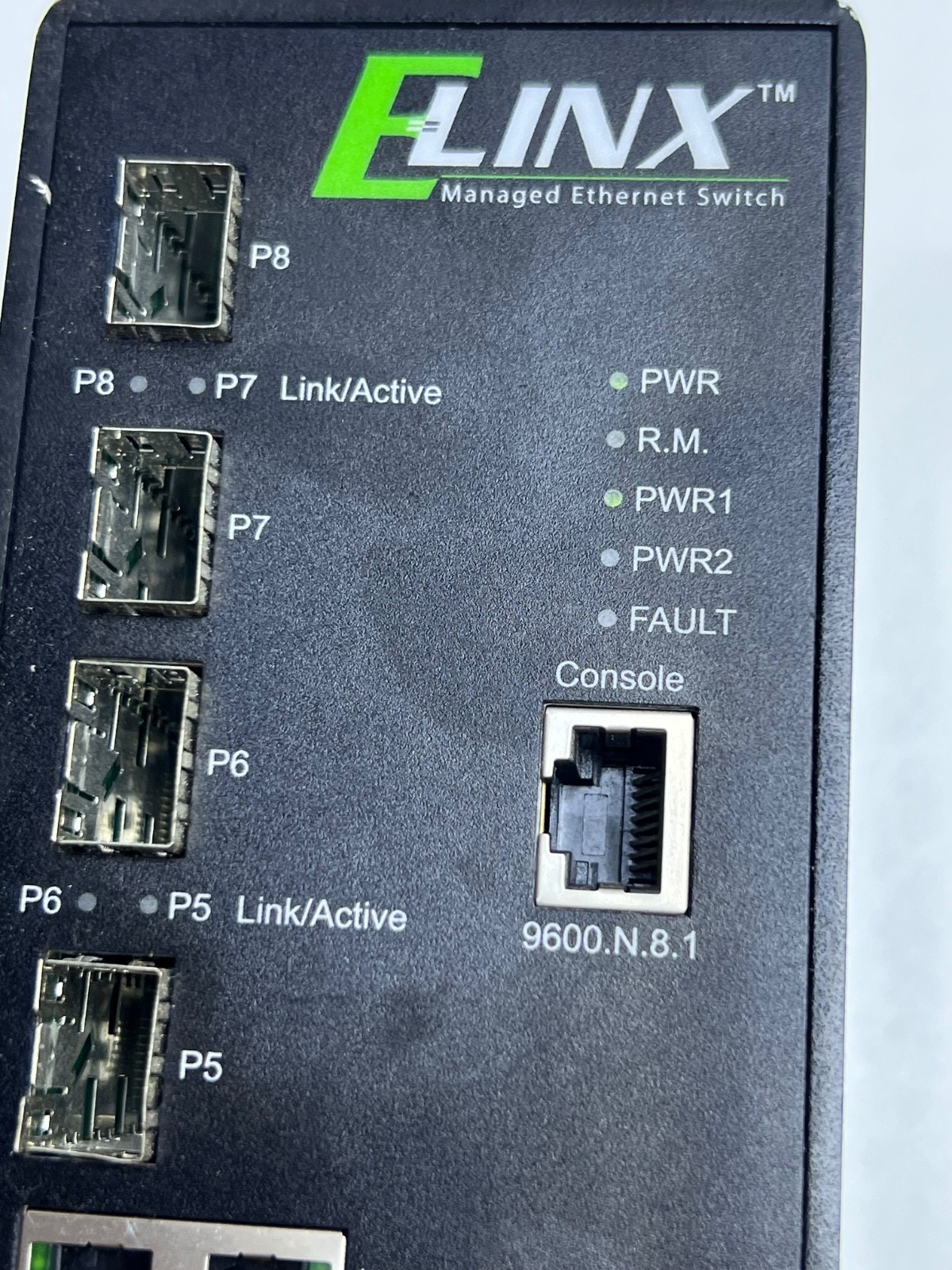 B&B Eelectronics EIR608-4SFP Managed Ethernet Switches