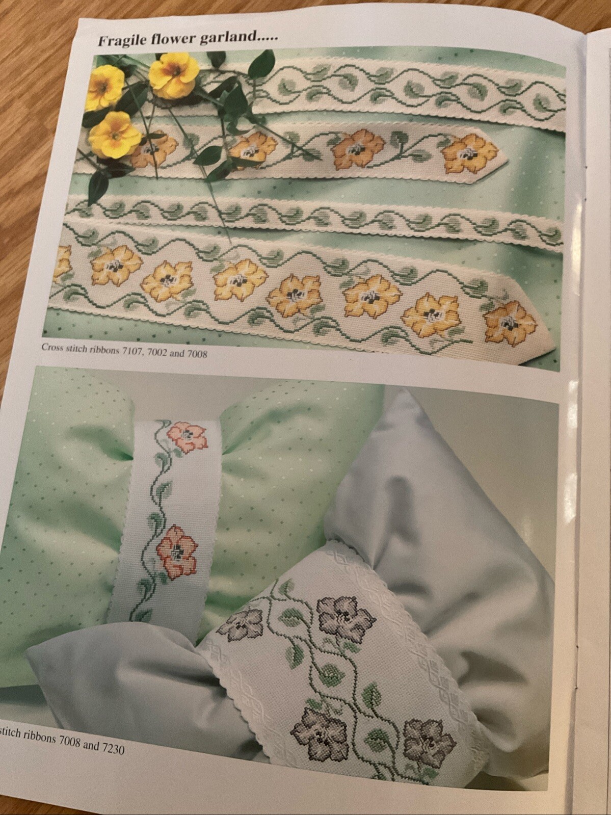 Zweigart Cross Stitch Bands And Ribbons Needlework Ideas Leaflets