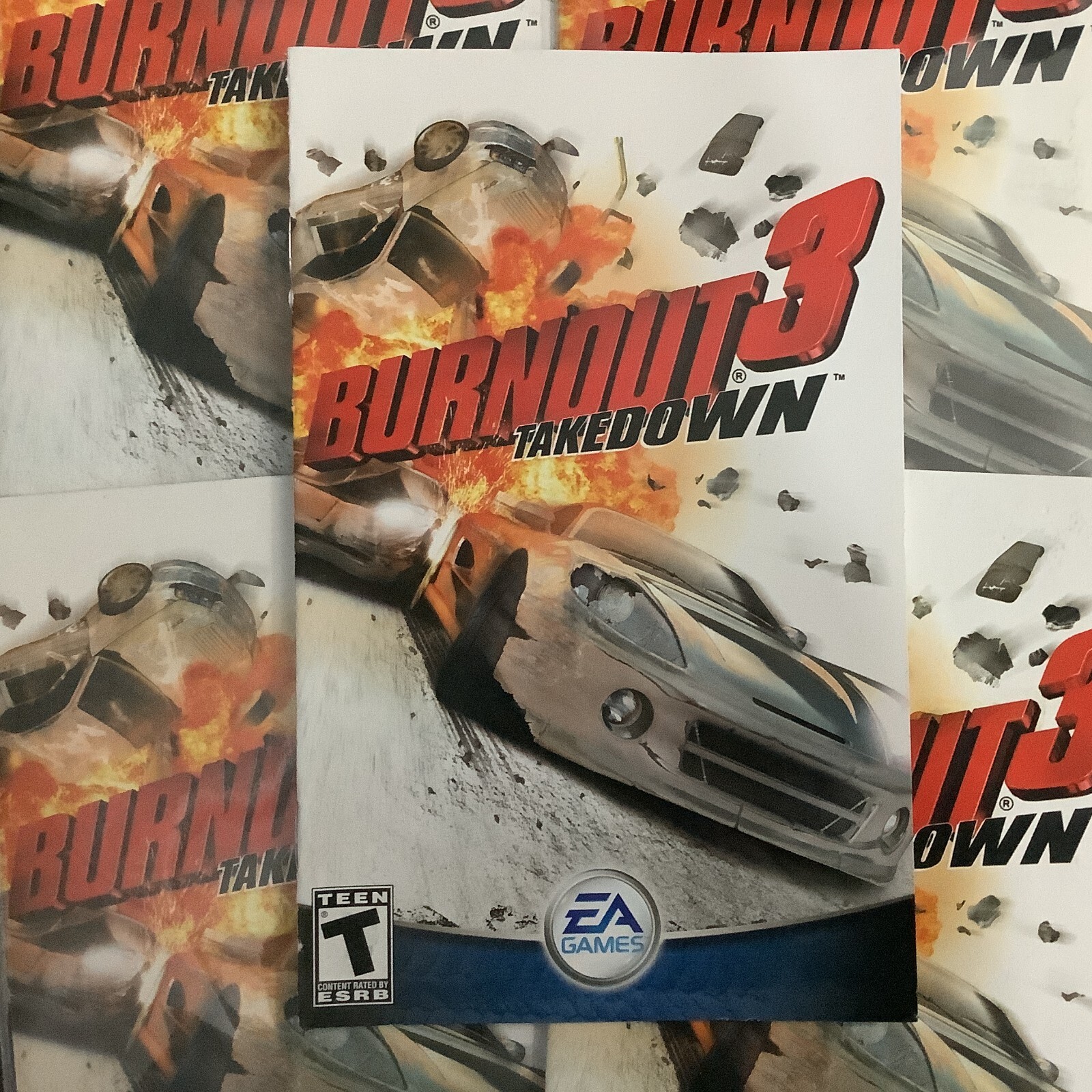 Burnout 3: Takedown PS2 Sony PlayStation 2 Instruction Manual Only