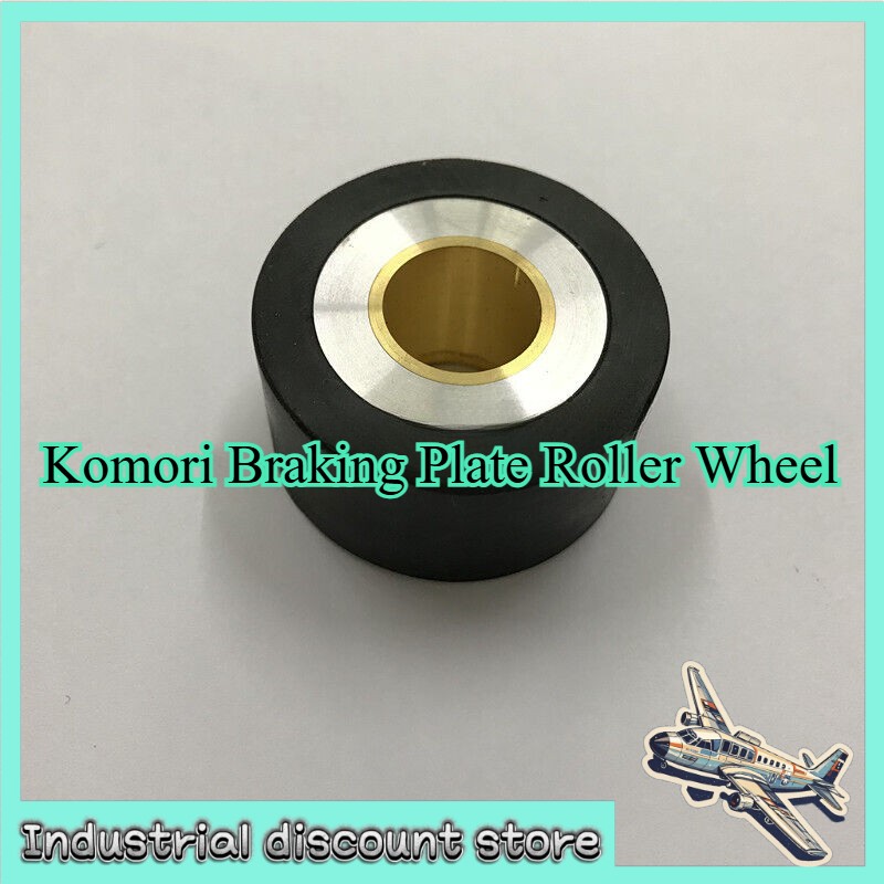 10X Automatic Roller 7643713101 40x15x19mm Komori Braking Plate Roller Wheel
