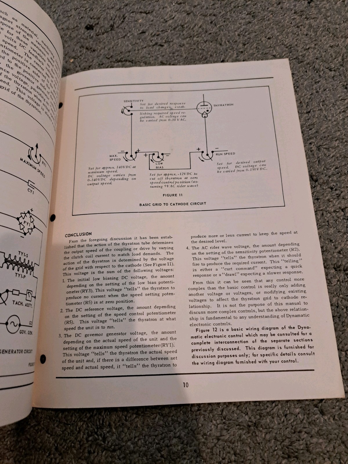 Eaton Dynamatic Division Model B Electronic Controls Instruction Manual