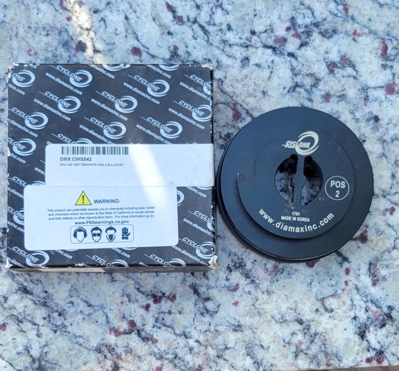 Cyclone Metal Snail Lock Pad 4" Stp #2