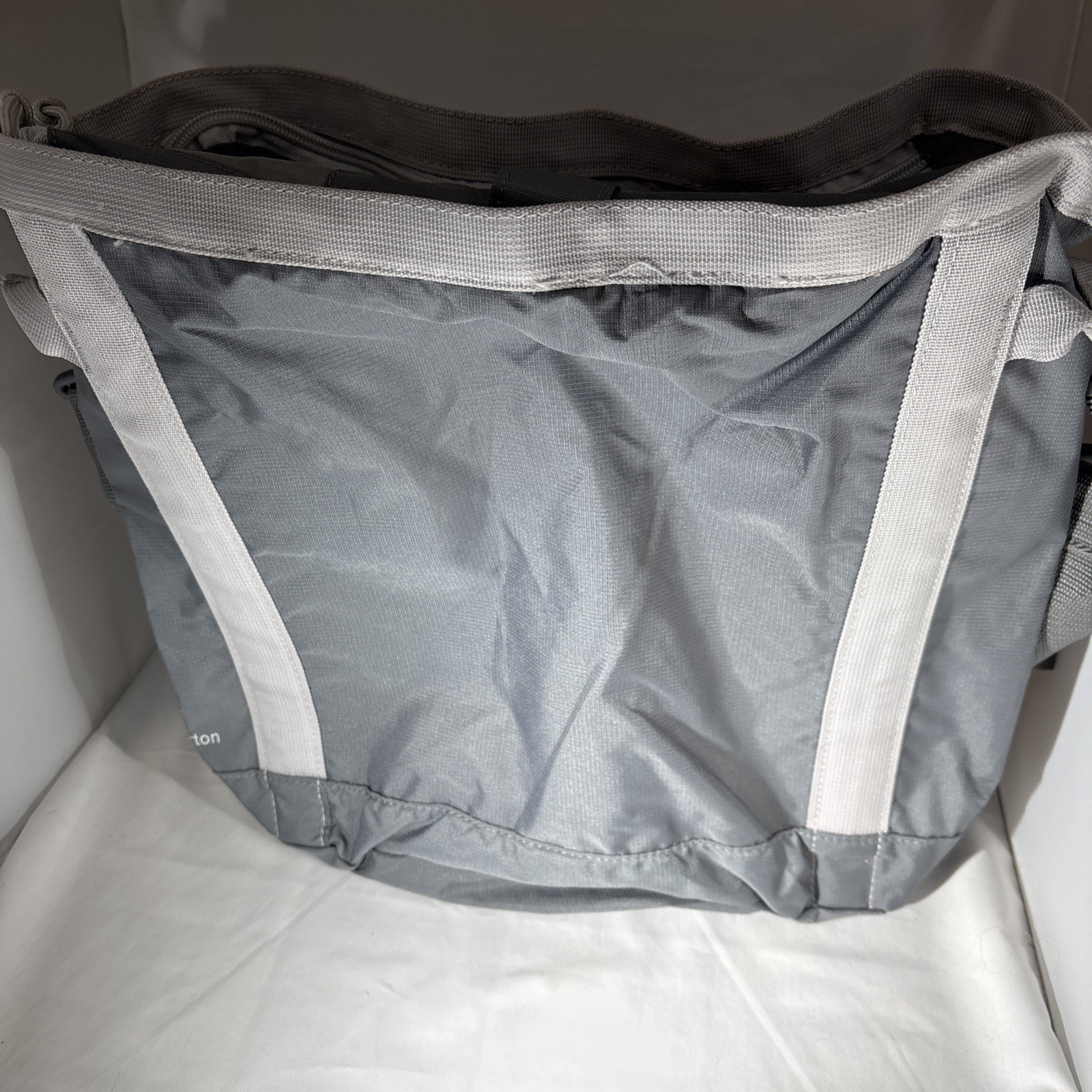 Kelty Camp Carton Storage Organization Pack For Camping Gray Adjustable Strap