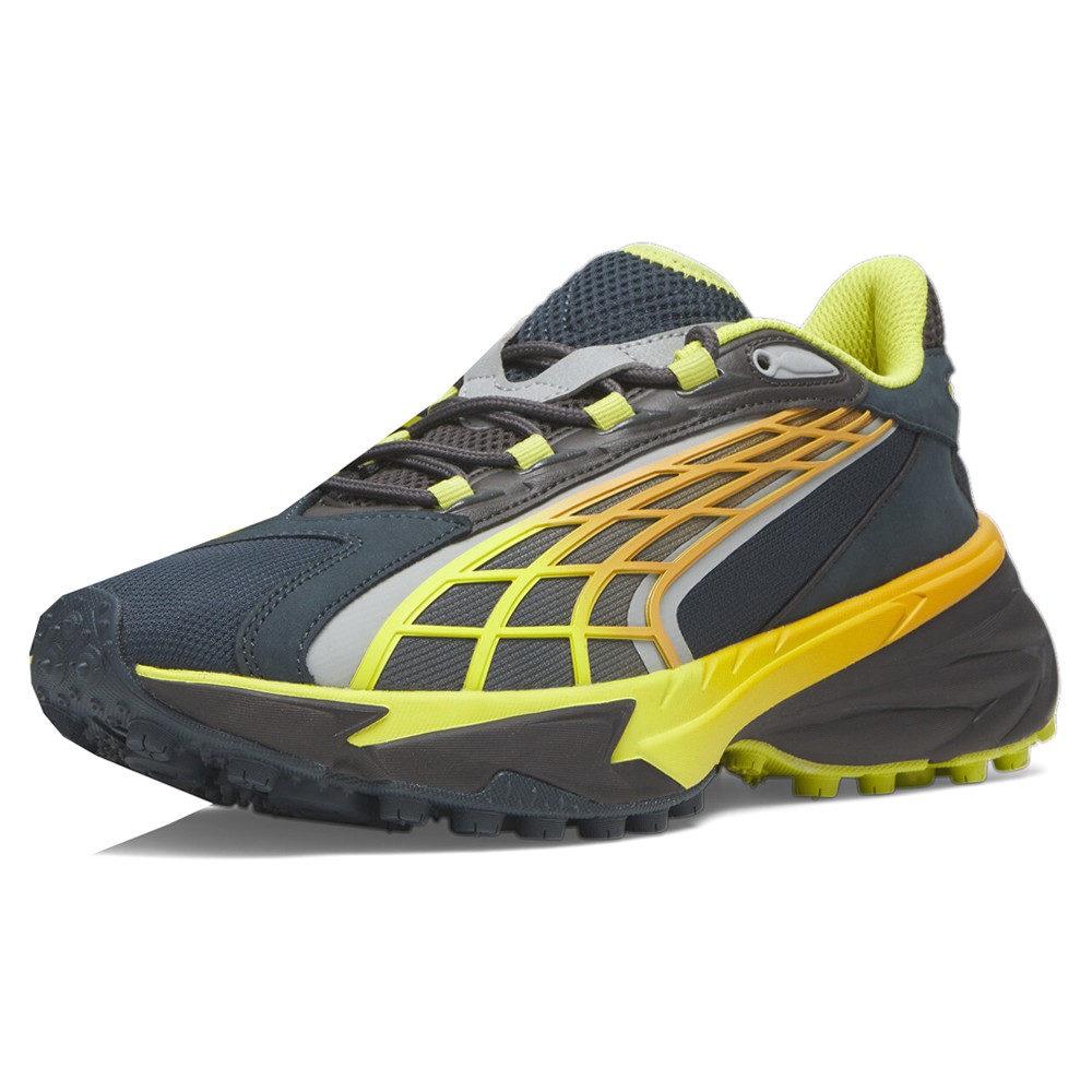 PUMA Spirex Horizon Running Mens Green Sneakers Athletic Shoes 39775001