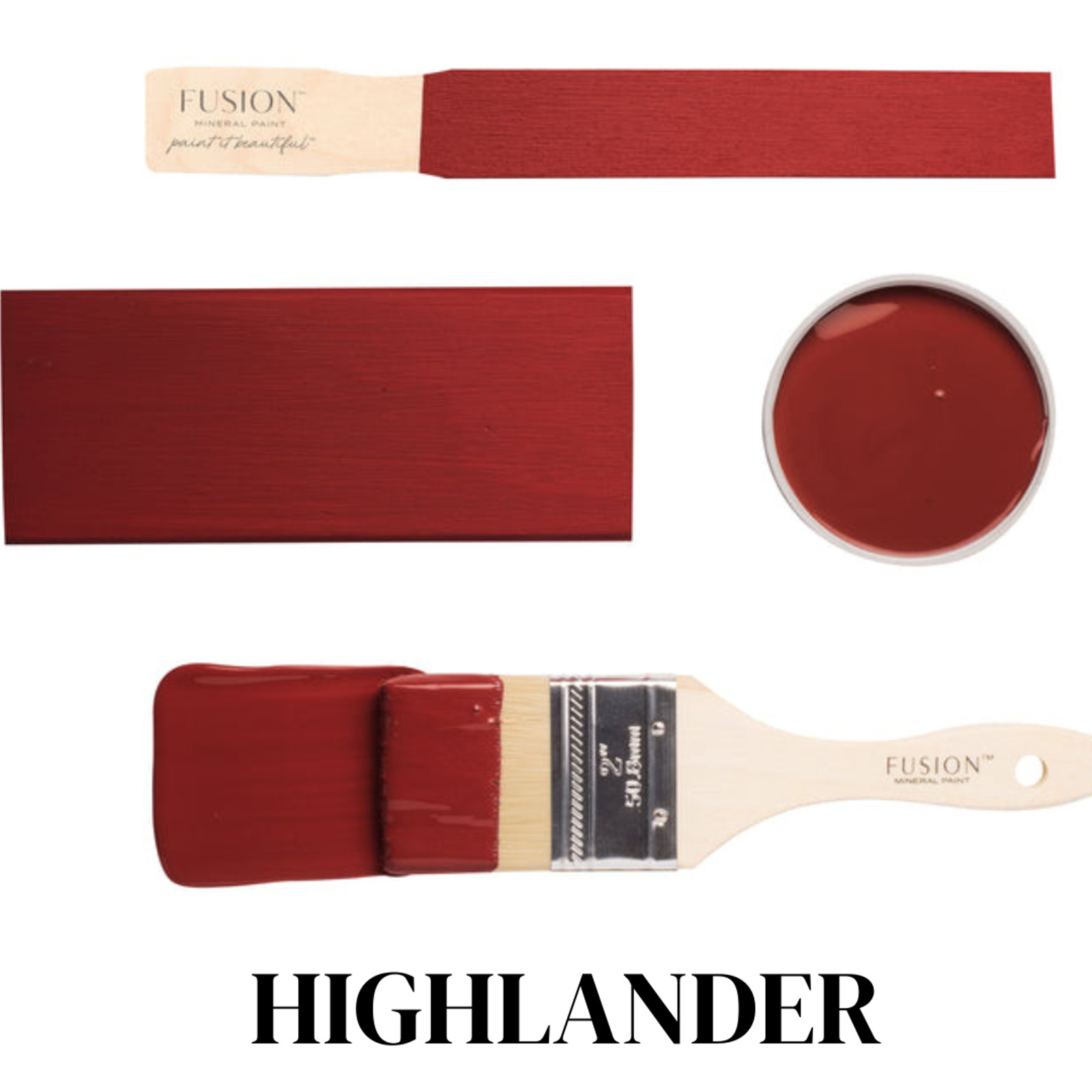 Highlander - Fusion Mineral Paint 500 ml Upcycling Furniture Project Paint