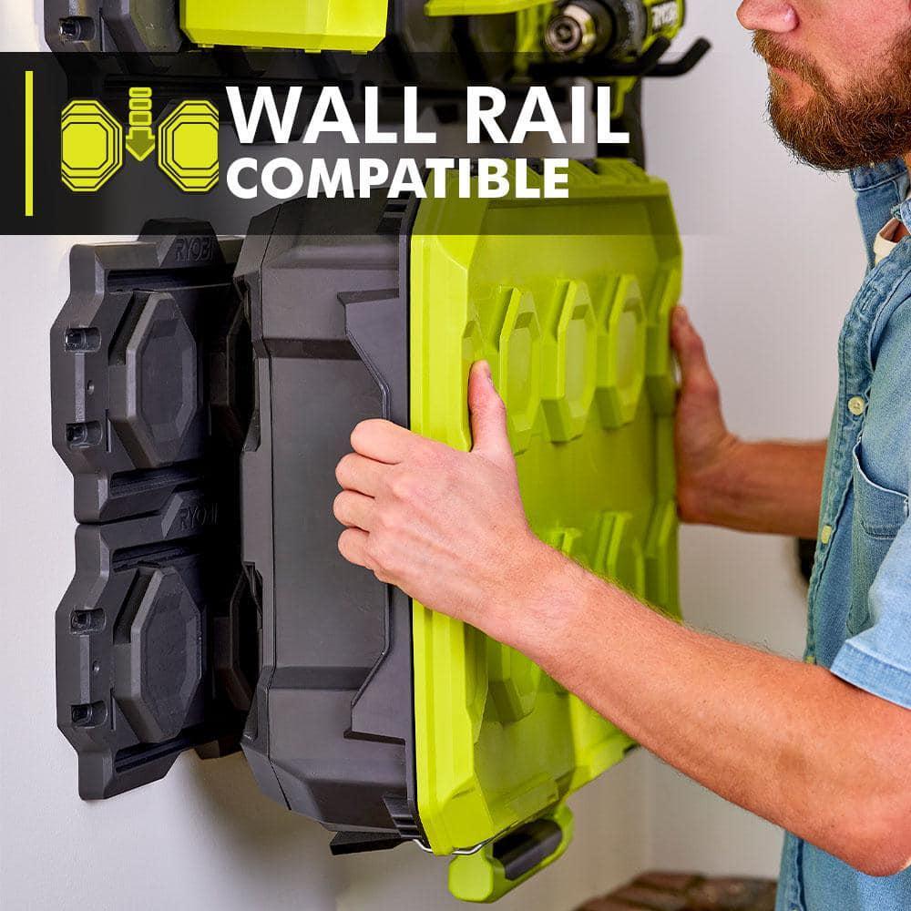 Ryobi Link Tool Box Impact Water Dust Resistant Modular Storage System Durable